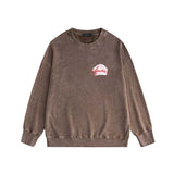 Amiri washed sweatshirt pink beach print washed old