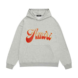 Amiri hoodie flame gold letterprinting