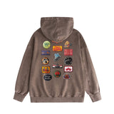 Amiri washed hoodie multi-chapter distressed printing