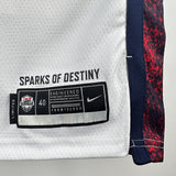 NBA Jerseys 24, Team USA, White 9, Halliburton