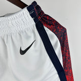NBA Shorts 24 Olympics, USA white shorts