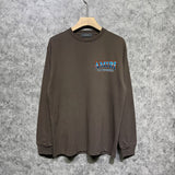 Amiri long sleeve shirts flame island printing