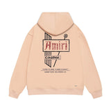Amiri hoodie letter sign printing