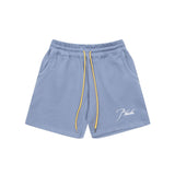 Rhude Shorts Micro-standard embroidered tether casual shorts beach sweatpants