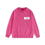 Amiri washed sweatshirt hollywood art word printing washed and distressed