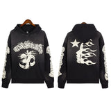 Hellstar Hoodie & Pants Vintage Washed Old Hooded Sweater Hoodie