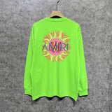 Amiri long sleeve shirts colorful sun print