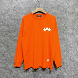 Amiri long sleeve shirts five-star little spider printing