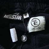 Hellstar Sweatpants Wash Water Black Old Casual Trousers