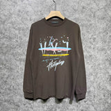 Amiri long sleeve shirts hollywood rainbow printing