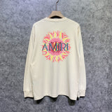 Amiri long sleeve shirts colorful sun print