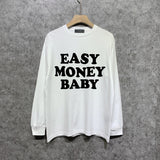 Amiri long sleeve shirts fat letter printing