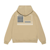 Amiri hoodie tv channel shape printing