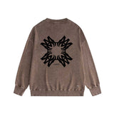 Amiri washed sweatshirt simple letter group print washed old