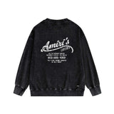 Amiri washed sweatshirt California limited bone fracture print washed and old