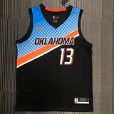 NBA Jerseys 21, Thunder, City 13, George