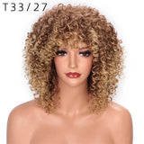 Women's Wigs Short Curly Afro Synthetic Wig
