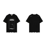 C.e t shirts printing pattern round neck pullover short sleeve men and women