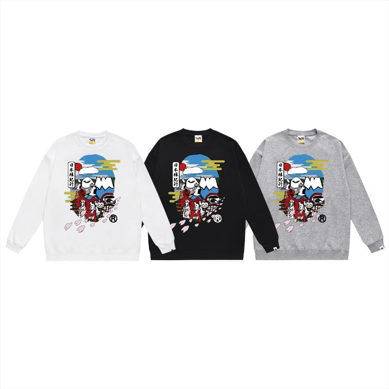 Bathing ape Crew neck sweatshirt