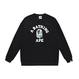 Bathing ape Crew neck sweatshirt