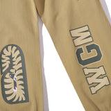 Bathing Ape Pants Shark Head Couple Casual Leggings