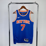 NBA Jerseys 23 season Knicks, away, No. 7 Blue, Anthony