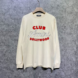 Amiri long sleeve shirts hollywood club printing