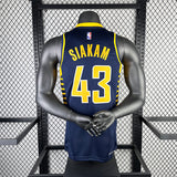 NBA Jerseys 23 season, Pacers, away, navy 43, Hillcam