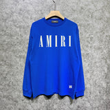 Amiri long sleeve shirts classic letter spider print