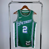 NBA Jerseys Season 23, Pistons, City Edition No. 2, Cunningham