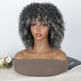 Women's Wigs Short Curly Afro Wig