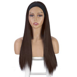 Women'S Wigs Black Headband Wig with Straight Hair