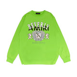 Amiri long sleeve shirts lion medal printing