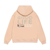 Amiri hoodie with distressed text printing