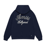 Amiri hoodie letter padded print