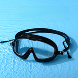 Swimming Goggles waterproof and anti-fog high definition large frame swimming glasses