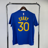 NBA Jerseys Warrior, blue size 30, quick-drying short sleeves