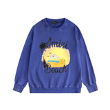 Amiri washed sweatshirt color dusk print washed old