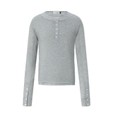 Men long sleeved shirt retro bottom shirt short silm deconstructed men's style
