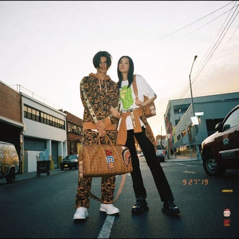 Bathing ape hoode bape mcm joint name