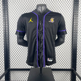 NBA Jerseys Button Cardigan: Lakers