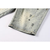 purple brand denim shorts