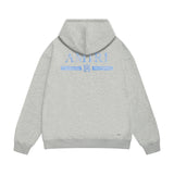 Amiri hoodie crayon horizontal stripes printing