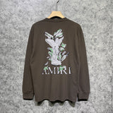 Amiri long sleeve shirts angel printing