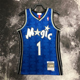 NBA Jerseys MN hot-pressed retro jersey SW Magic 0001 season, Dark Star No. 1 McGrady