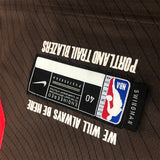 NBA Jerseys Season 21, Blazers, City Edition, Brown, Brandon Roy