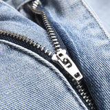 Mens Fashion Jeans Destroy embroidery thread balls 5720#