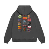 Amiri hoodie multi-chapter printing