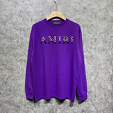 Amiri long sleeve shirts fur printing