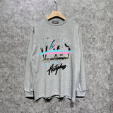 Amiri long sleeve shirts hollywood rainbow printing